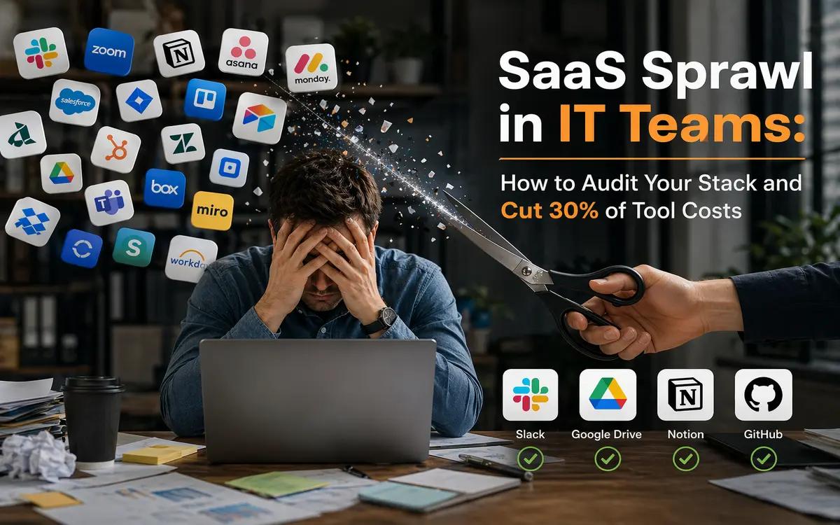 SaaS Sprawl in IT Teams: How to Audit Your Stack and Cut 30% of Tool Costs