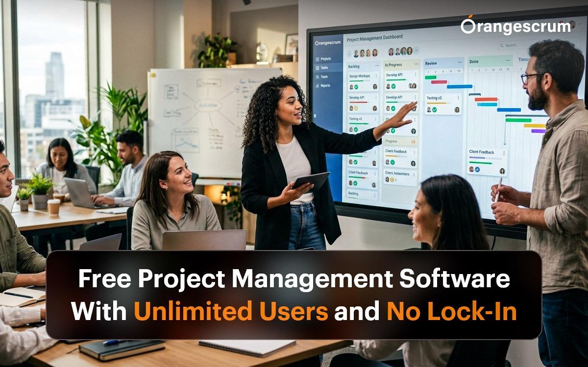 Free Project Management Software With Unlimited Users and No Lock-In