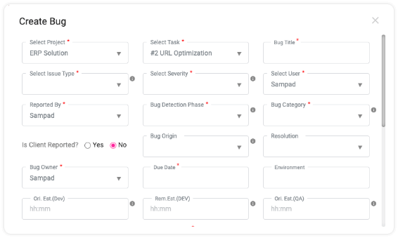 Identify and Log Issues