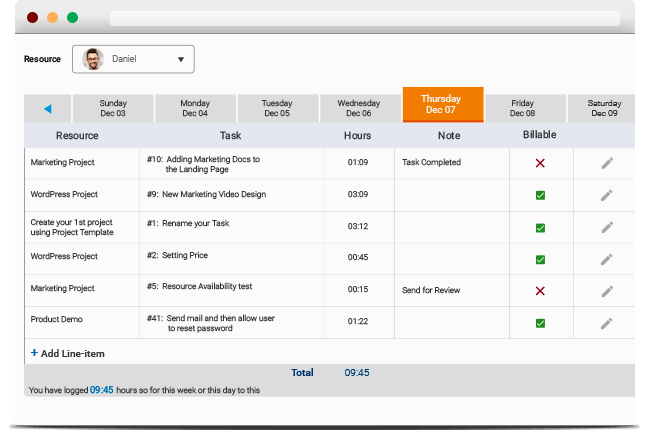 automated timesheet